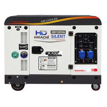 may phat dien chay dau 10kw hidachi hd12kva hinh 1