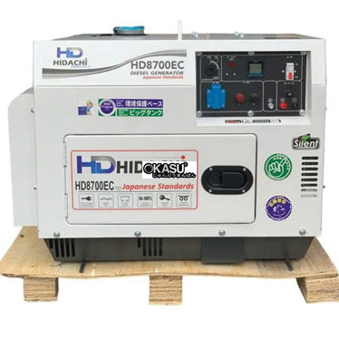 may phat dien 7kw hidachi hd8700ec chong on hinh 1
