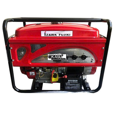 may phat dien chay xang 5kw izawa fujiki tm6500-e hinh 1