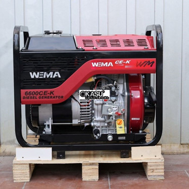 may phat dien chay dau 5kw weima wm6600ce-k hinh 1