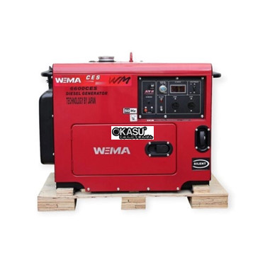 may phat dien chay dau 5kw weima wm6600ces hinh 1