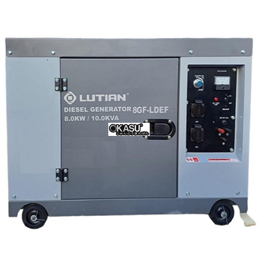 may phat dien chay dau 10kva lutian 8gf-ldef hinh 1