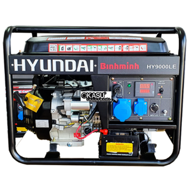 may phat dien chay xang 6kw hyundai hy9000le hinh 1