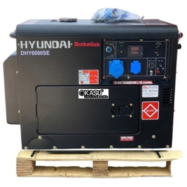 may phat dien hyundai dhy6000se (5kw chay dau) hinh 1