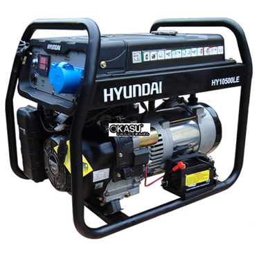 may phat dien chay xang 10kva hyundai hy10500le hinh 1