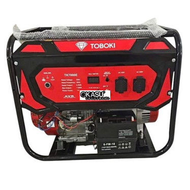 may phat dien chay xang 7kw toboki tk7000e (co de) hinh 1