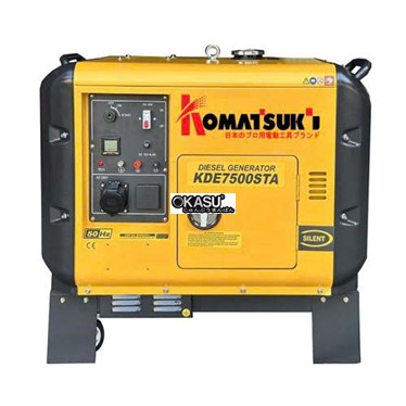 may phat dien diesel 6kw komatsuki kde7500sta hinh 1