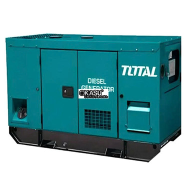 may phat dien dau 12.5kw total tp2100k3 (dien 3 pha) hinh 1