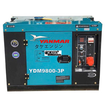 may phat dien chay dau 8kw yanmar ydm9800 (3 pha) hinh 1