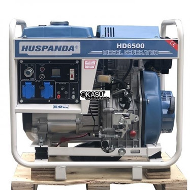 may phat dien chay dau 5kw huspanda hd6500 hinh 1