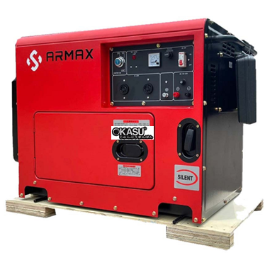may phat dien chay dau 6kw armax mts-750e hinh 1