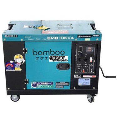 may phat dien chay dau bamboo 10kva de cot hinh 1