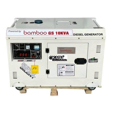 may phat dien chay dau 10kva bamboo gs (chong on) hinh 1