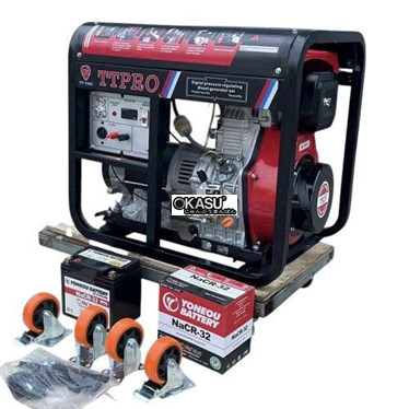 may phat dien 10kva chay dau ttpro tt-9800dgl hinh 1