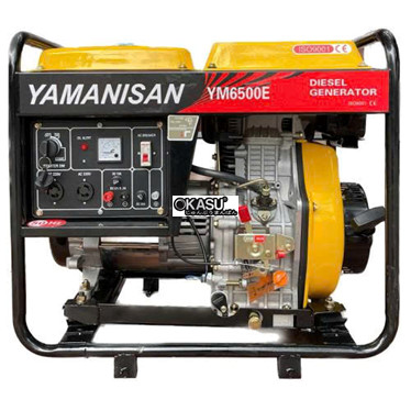 may phat dien chay dau 5kw yamanisan ym6500e hinh 1
