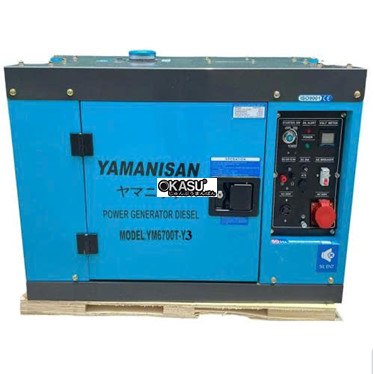 may phat dien chay dau 5kw yamanisan ym6700t/y (3 pha) hinh 1
