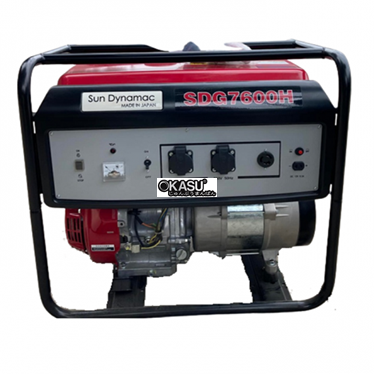 may phat dien chay xang 6kw honda sun dynamac sdg7600h hinh 1