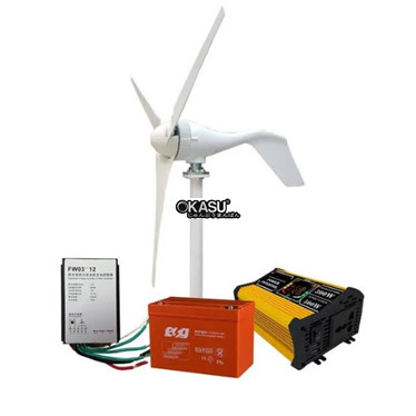 may phat dien nang luong gio 400w – turbine gio 400w hinh 1