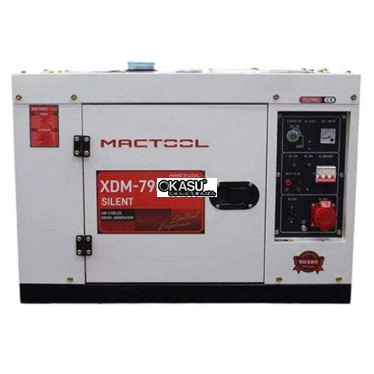 may phat dien dau 6kw mactool xdm-7900te (dien 3 pha) hinh 1