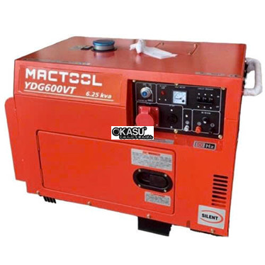 may phat dien chay dau 5kw mactool ydg600vt (3 pha) hinh 1