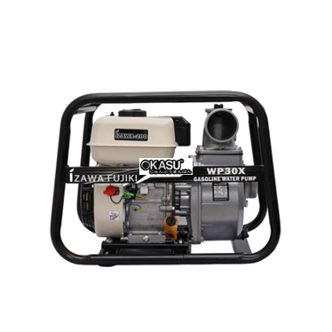 may bom nuoc chay xang izawa fujiki 6.5hp wp30x hinh 1