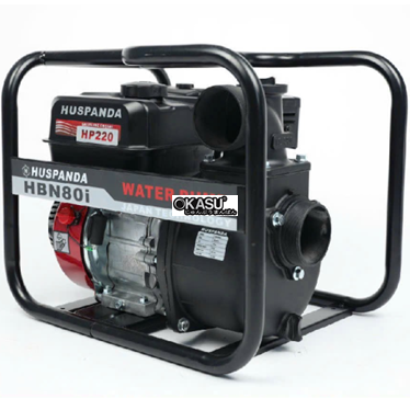 may bom nuoc chay xang huspanda 7hp hbn80i hinh 1