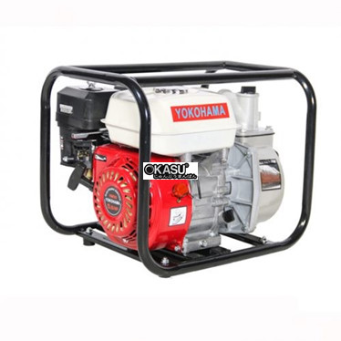may bom nuoc chay xang 6.5hp yokohama ym-80 hinh 1