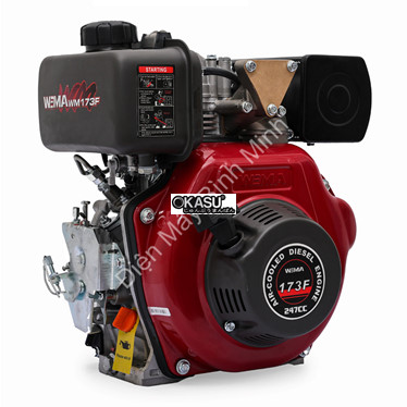 dong co chay dau diesel 5hp weima wm173f  hinh 1