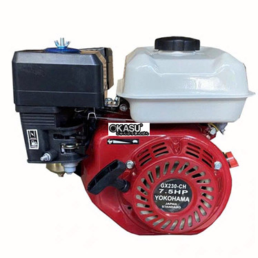 dong co xang yokohama 7.5hp gx230-ch zen hoa  hinh 1