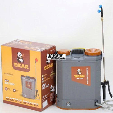 binh phun thuoc chay dien 16l bear be-16d hinh 1