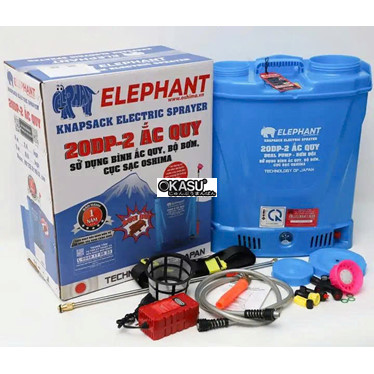 binh phun thuoc tru sau 20l elephant 20s (2 ac quy) hinh 1