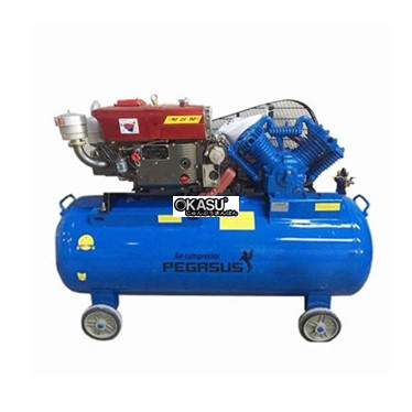 may nen khi chay dau diesel 10hp 500l pegasus tm-w-1.0/8 hinh 1