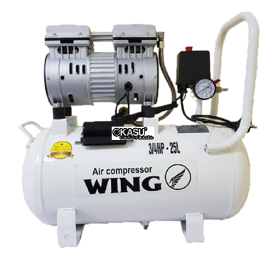 may nen khi khong dau wing 3/4hp tw-of550-25l hinh 1