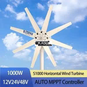 tuabin gio nam ngang 1000w 12v 24v sc-1000 hinh 1
