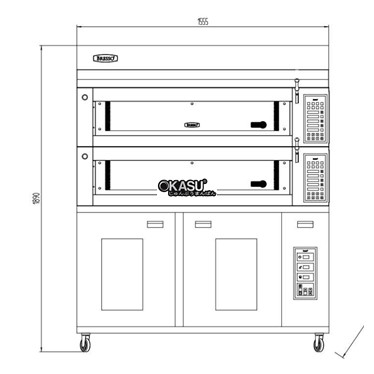 lo nuong banh bresso hbwo-3210 hinh 1