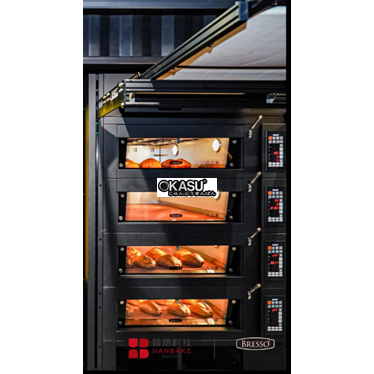 lo nuong banh bresso hbfo-4004-zs4 with oven loader hinh 1