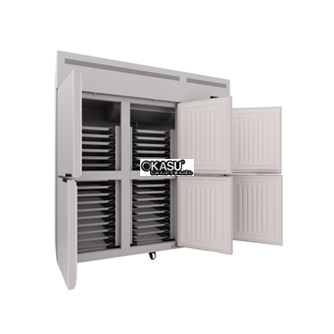 tu mat dung 6 cua (0 - 5°c) (khay 600x400) smr1810l6  hinh 1