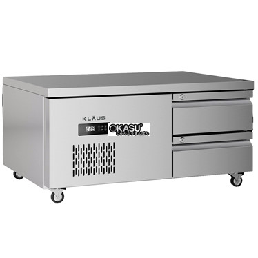 ban mat 2 ngan keo inox klaus kbu-1.1-2 hinh 1