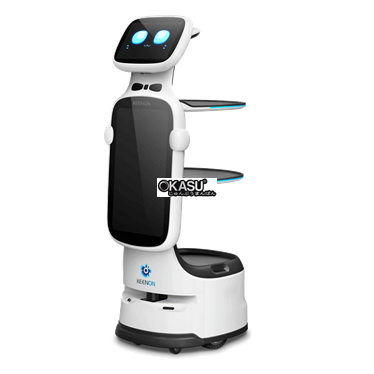 robot phuc vu & quang cao thong minh dinerbot t11 hinh 1