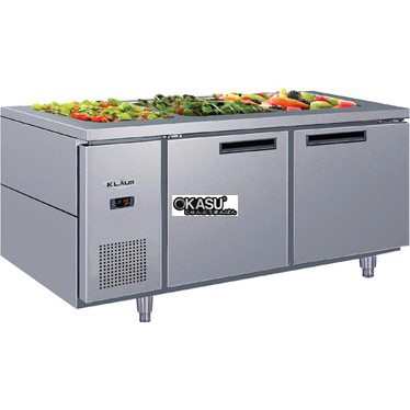 ban salad 2 canh inox klaus c-pfs-2sd hinh 1