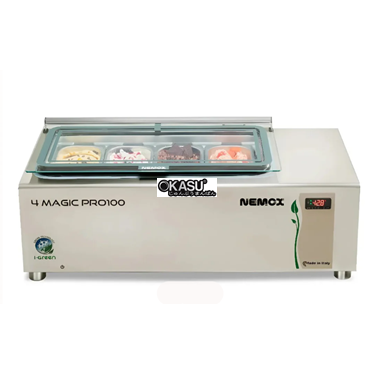 tu trung bay kem gelato de ban nemox 4 magic pro 100 i-green hinh 1