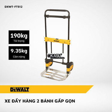 xe day hang 2 banh gap gon dewalt dxwt-ft512 – tai trong 190kg hinh 1