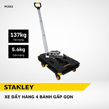 xe day hang 4 banh gap gon stanley pc532 – tai trong 137kg  hinh 1