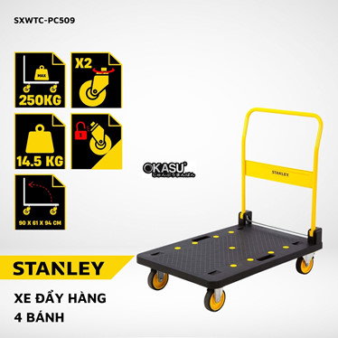 xe day hang 4 banh stanley pc509 – tai trong 250kg  hinh 1