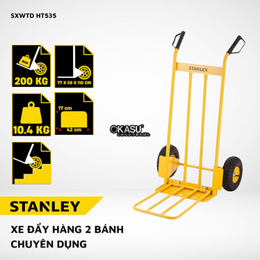 xe day hang 2 banh stanley ht535 – tai trong 200kg  hinh 1