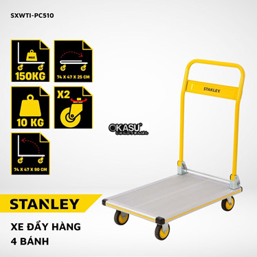 xe day hang 4 banh stanley pc510 – tai trong 150/160kg  hinh 1