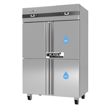 tu dong mat inox 4 canh kistem kis-xf45hrf (quat gio) hinh 1