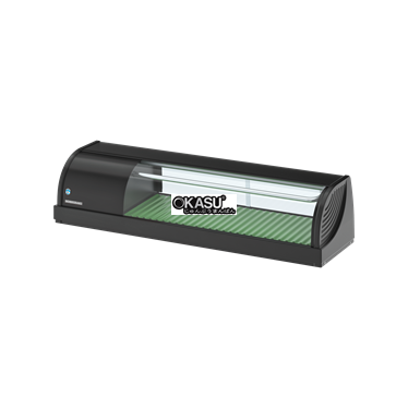 tu trung bay sushi hnc-120be-lb, phia ben trai hinh 1