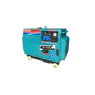 may phat dien chay dau denko kde6500tf (5.0kw) hinh 1