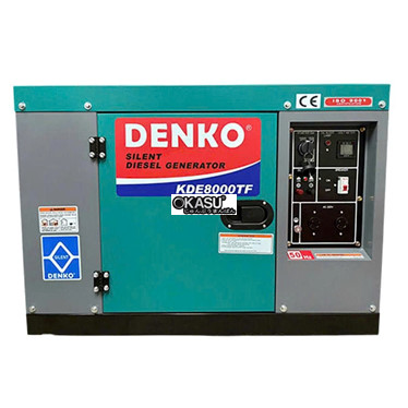 may phat dien chay dau denko kde8000tf (5.0kw) hinh 1